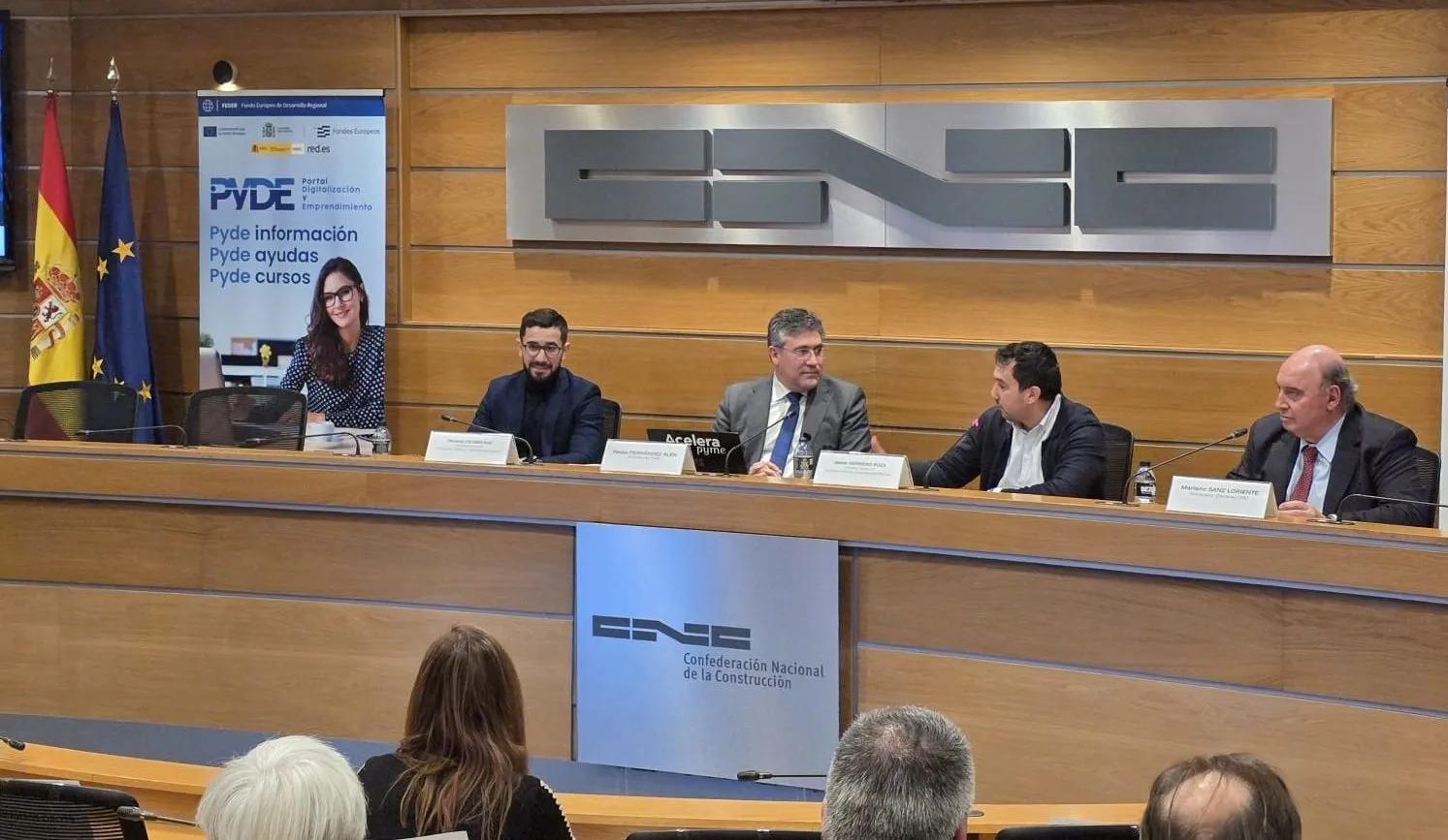 La Confederación Nacional de la Construcción presenta ocho nuevas Oficinas Acelera Pyme y la plataforma PyDE