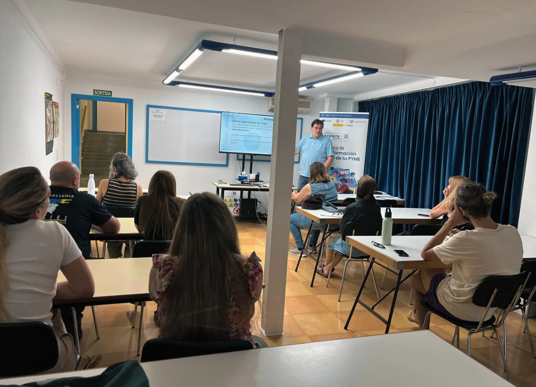 La OAP UEC Girona celebra en Figueres un taller sobre inteligencia artificial aplicada a pymes
