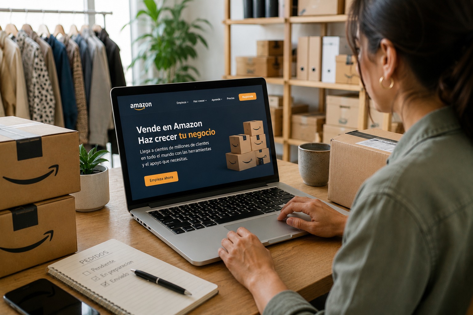 Amazon impulsa la digitalización de las pymes con un programa de acompañamiento para vender online